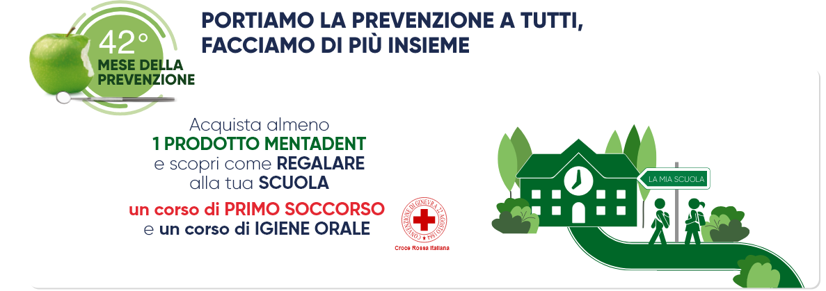 Portiamo la prevenzione a tutti, facciamo di più insieme | Mentadent